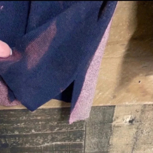 Tie Dye Boho‎ Grunge Beaded V Neck Top Women’s Medium Stretch Rayon Nylon - Picture 7 of 11